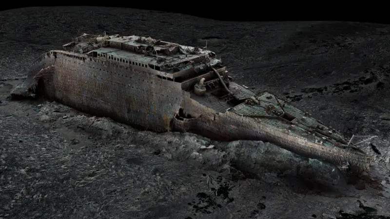 Titanic ganha gêmeo digital em 3D que revela novos detalhes sobre o naufrágio